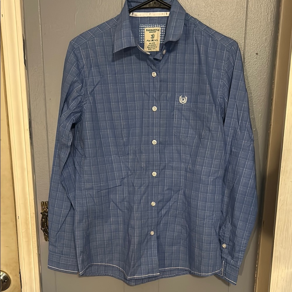 Panhandle Blue Button Down